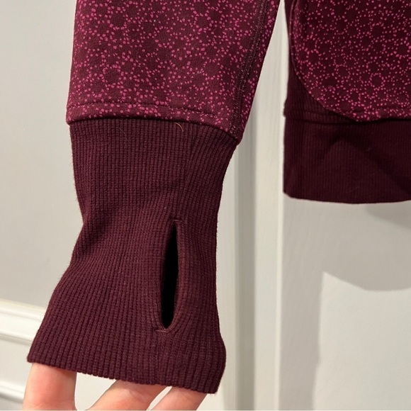 Lululemon scuba hoodie maroon size 4 - Picture 4 of 11